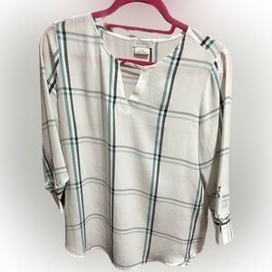 Van Heusen plaid shirt